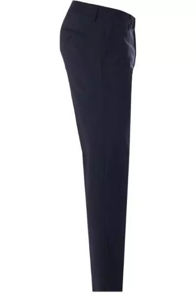 RENÉ LEZARD Hose 88/07/H662N/1043/580 Schurwolle, Nachtblau 5 RENÉ LEZARD Hose 88/07/H662N/1043/580 Schurwolle, Nachtblau – Bild 3