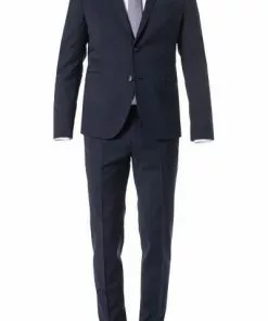 CINQUE Anzug Cipuletti 2290+2190-1501/691 Super Slim, Schurwoll-Stretch, Blau, Marineblau