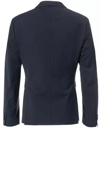 CINQUE Anzug Cipuletti 2290+2190-1501/691 Super Slim, Schurwoll-Stretch, Blau, Marineblau 5 CINQUE Anzug Cipuletti 2290+2190-1501/691 Super Slim, Schurwoll-Stretch, Blau, Marineblau – Bild 3