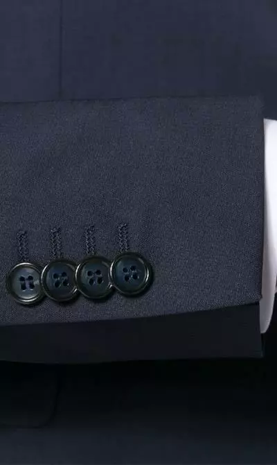 CINQUE Anzug Cipuletti 2290+2190-1501/691 Super Slim, Schurwoll-Stretch, Blau, Marineblau 6 CINQUE Anzug Cipuletti 2290+2190-1501/691 Super Slim, Schurwoll-Stretch, Blau, Marineblau – Bild 4