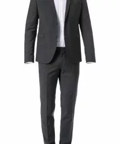 CINQUE Anzug Cipuletti 2290-1206+2190-1209/96 Super Slim, Schurwoll-Stretch, Anthrazit