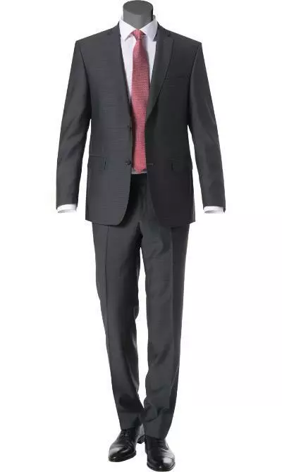 Carl Gross Anzug 60-045N1/323022+23/82 Modern Fit, Schurwolle Super110, Anthrazit, Graphit 3 Carl Gross Anzug 60-045N1/323022+23/82 Modern Fit, Schurwolle Super110, Anthrazit, Graphit