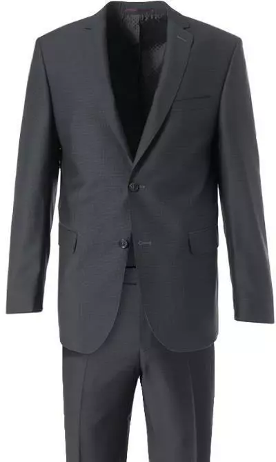 Carl Gross Anzug 60-045N1/323022+23/82 Modern Fit, Schurwolle Super110, Anthrazit, Graphit 4 Carl Gross Anzug 60-045N1/323022+23/82 Modern Fit, Schurwolle Super110, Anthrazit, Graphit – Bild 2