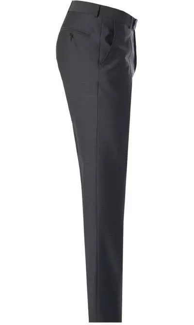 Carl Gross Anzug 60-045N1/323022+23/82 Modern Fit, Schurwolle Super110, Anthrazit, Graphit 9 Carl Gross Anzug 60-045N1/323022+23/82 Modern Fit, Schurwolle Super110, Anthrazit, Graphit – Bild 7