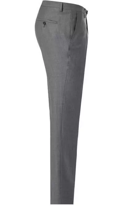 CG Anzug 70-124N1/423732/+433103/82 Slim Fit, Schurwolle, Grau meliert, Grau 9 CG Anzug 70-124N1/423732/+433103/82 Slim Fit, Schurwolle, Grau meliert, Grau – Bild 7