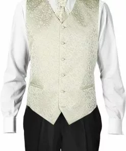 Wilvorst Weste 467511/26/21 Mikrofaser, Creme