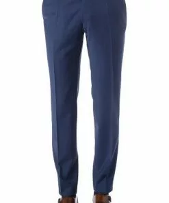 CG Hose Cedric 60-107S0/433063/62 Slim Fit, Wolle, Blau , Blau