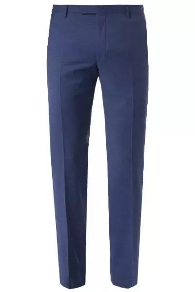 CG Hose Cedric 60-107S0/433063/62 Slim Fit, Wolle, Blau , Blau 4 CG Hose Cedric 60-107S0/433063/62 Slim Fit, Wolle, Blau , Blau – Bild 2