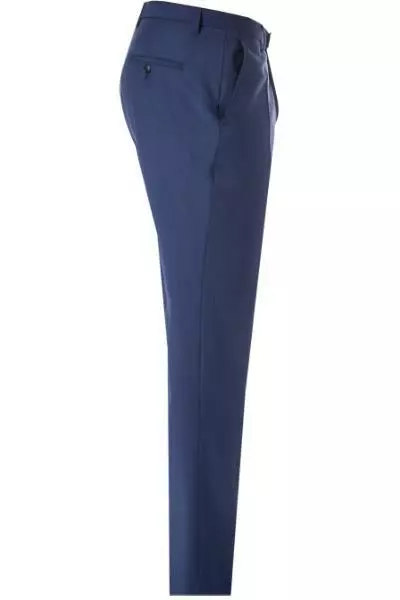 CG Hose Cedric 60-107S0/433063/62 Slim Fit, Wolle, Blau , Blau 5 CG Hose Cedric 60-107S0/433063/62 Slim Fit, Wolle, Blau , Blau – Bild 3