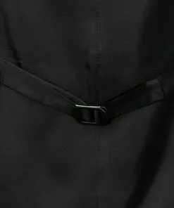 DIGEL Weste Comfort Fit Livorno 99976/161010/10 Schurwolle, Schwarz -Anzüge & Westen Geschäft 302089 norm4