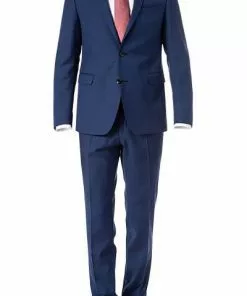 Carl Gross Anzug 70-062S0/325002+330003/62 Sharp Fit, Schurwolle Super100, Royal, Blau