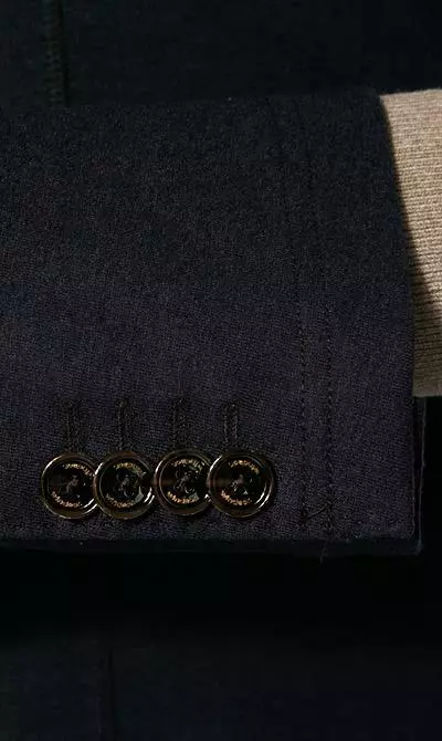 Windsor Anzug Gero+Santio 30011468+30012445/401 Anzug Gero-Santio, Schurwolle, Navy, Nachtblau 6 Windsor Anzug Gero+Santio 30011468+30012445/401 Anzug Gero-Santio, Schurwolle, Navy, Nachtblau – Bild 4