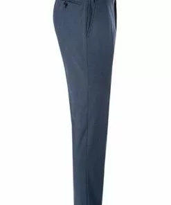 Daniel Hechter Hose 40252/100110/670 Modern Fit, Schurwolle klimaregulierend, Blau meliert, Nachtblau -Anzüge & Westen Geschäft 309517 norm3