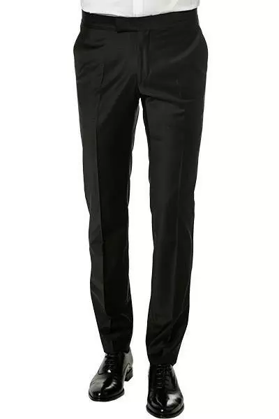 KARL LAGERFELD Hose 255025/10/500096/990 Schurwolle, Schwarz 3 KARL LAGERFELD Hose 255025/10/500096/990 Schurwolle, Schwarz