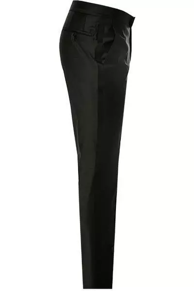 KARL LAGERFELD Hose 255025/10/500096/990 Schurwolle, Schwarz 5 KARL LAGERFELD Hose 255025/10/500096/990 Schurwolle, Schwarz – Bild 3