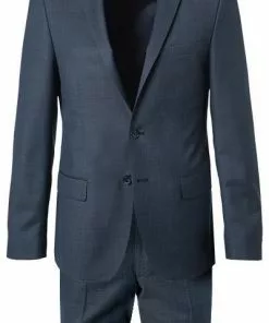 KARL LAGERFELD Anzug 155200+255001/10/500094/690 Schurwolle, Dunkelblau meliert, Blau-grau -Anzüge & Westen Geschäft 309706 norm2