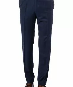 Carl Gross Hose Sascha 70-060N0/332023/63 Modern Fit, Schurwolle, Dunkelblau, Marine