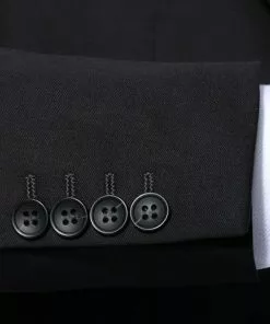 Carl Gross Anzug 70-060N0/323022+332023+343113/90 Anzug mit Weste, Modern Fit, Schurwolle, Schwarz -Anzüge & Westen Geschäft 311516 norm5