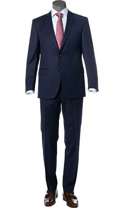 Carl Gross Anzug 70-060N0/323022+332023/63 Modern Fit, Schurwolle, Dunkelblau, Marine 3 Carl Gross Anzug 70-060N0/323022+332023/63 Modern Fit, Schurwolle, Dunkelblau, Marine