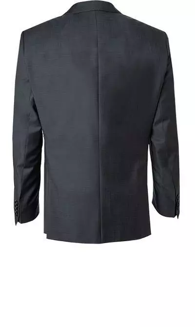 Carl Gross Anzug 70-060N0/323022+332023/82 Modern Fit, Schurwolle, Dunkelgrau, Anthrazit 5 Carl Gross Anzug 70-060N0/323022+332023/82 Modern Fit, Schurwolle, Dunkelgrau, Anthrazit – Bild 3