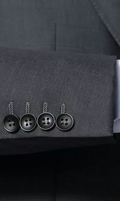 Carl Gross Anzug 70-060N0/323022+332023/82 Modern Fit, Schurwolle, Dunkelgrau, Anthrazit 6 Carl Gross Anzug 70-060N0/323022+332023/82 Modern Fit, Schurwolle, Dunkelgrau, Anthrazit – Bild 4