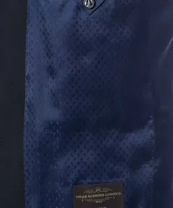 EDUARD DRESSLER Smoking 00225/6B11+3B45/46 Shaped Fit, Wolle-Mohair, Nachtblau, Marine -Anzüge & Westen Geschäft 312219 norm6