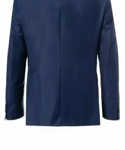 EDUARD DRESSLER Anzug 00510/6B01+3B25/45 Shaped Fit, Schurwolle Super140, Dunkelblau meliert, Dunkelblau -Anzüge & Westen Geschäft 312224 norm3