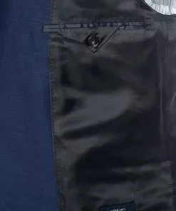 EDUARD DRESSLER Anzug 00510/6B01+3B25/45 Shaped Fit, Schurwolle Super140, Dunkelblau meliert, Dunkelblau -Anzüge & Westen Geschäft 312224 norm5