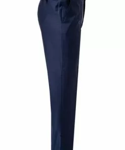 EDUARD DRESSLER Hose Jeff 00510/3B25/45 Shaped Fit, Schurwolle Super140, Dunkelblau meliert, Dunkelblau 7 EDUARD DRESSLER Hose Jeff 00510/3B25/45 Shaped Fit, Schurwolle Super140, Dunkelblau meliert, Dunkelblau -Anzüge & Westen Geschäft 312227 norm3