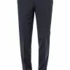 HILTL Hose Piacenza 23206/34600/40 Contemporary Fit, Schurwolle waschbar, Dunkelblau, Nachtblau -Anzüge & Westen Geschäft 312426 norm