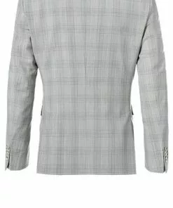 Strellson Anzug Cale-Madden 30015974+75/045 Extra Slim Fit, Schurwolle, Graugrün kariert, Grau -Anzüge & Westen Geschäft 313784 norm3