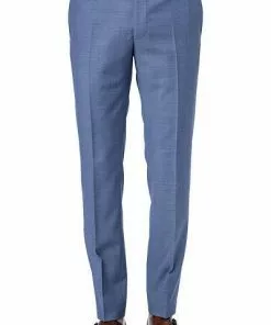 JOOP! Hose Blayr 30015838/452 Slim Fit, Schurwolle Super100, Blau meliert, Blau
