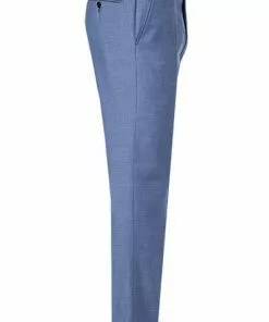 JOOP! Hose Blayr 30015838/452 Slim Fit, Schurwolle Super100, Blau meliert, Blau -Anzüge & Westen Geschäft 314977 norm3