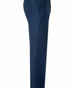 BOSS Hose Lenon 50410140/420 Regular Fit, Schurwolle, Mittelblau meliert, Blau -Anzüge & Westen Geschäft 315937 norm3