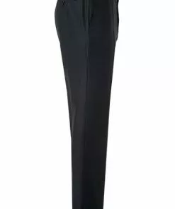 BOSS Hose Lenon 50410140/402 Regular Fit, Schurwolle, Dunkelblau meliert, Dunkelblau -Anzüge & Westen Geschäft 315938 norm3