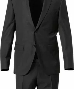 BOSS Anzug Jeckson/Lenon 50410126+50410140/001 Anzug Jeckson-Lenon, Regular Fit, Schurwolle, Schwarz meliert, Schwarz -Anzüge & Westen Geschäft 315945 norm2