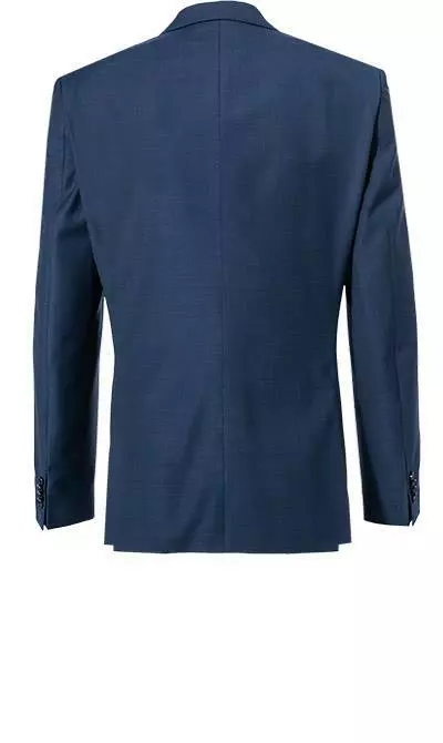 BOSS Anzug Jeckson/Lenon 50410126+50410140/420 Anzug Jeckson-Lenon, Regular Fit, Schurwolle, Mittelblau meliert, Blau 6 BOSS Anzug Jeckson/Lenon 50410126+50410140/420 Anzug Jeckson-Lenon, Regular Fit, Schurwolle, Mittelblau meliert, Blau – Bild 4