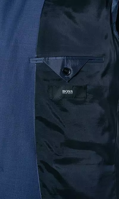 BOSS Anzug Jeckson/Lenon 50410126+50410140/420 Anzug Jeckson-Lenon, Regular Fit, Schurwolle, Mittelblau meliert, Blau 8 BOSS Anzug Jeckson/Lenon 50410126+50410140/420 Anzug Jeckson-Lenon, Regular Fit, Schurwolle, Mittelblau meliert, Blau – Bild 6