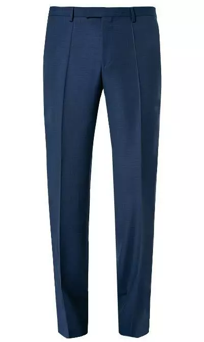 BOSS Anzug Jeckson/Lenon 50410126+50410140/420 Anzug Jeckson-Lenon, Regular Fit, Schurwolle, Mittelblau meliert, Blau 10 BOSS Anzug Jeckson/Lenon 50410126+50410140/420 Anzug Jeckson-Lenon, Regular Fit, Schurwolle, Mittelblau meliert, Blau – Bild 8