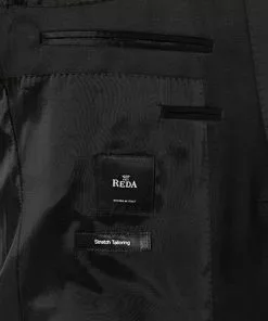 BOSS Anzug Huge/Lenon 50408828+9254/001 Anzug Huge-Lenon, Slim Fit, Schurwolle REDA, Schwarz -Anzüge & Westen Geschäft 316054 norm6