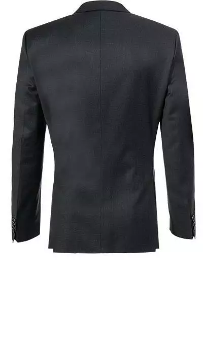 BOSS Anzug Huge/Lenon 50408828+9254/021 Anzug Huge-Lenon, Slim Fit, Schurwolle REDA, Anthrazit meliert, Dunkelgrau 6 BOSS Anzug Huge/Lenon 50408828+9254/021 Anzug Huge-Lenon, Slim Fit, Schurwolle REDA, Anthrazit meliert, Dunkelgrau – Bild 4