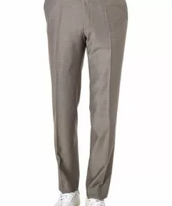 Carl Gross Hose Sascha 60-045N1/332023/71 Modern Fit, Schurwolle Super110, Cappuccino