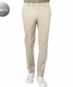 Pierre Cardin Hose Bertrand 72137/810/75201/7950 Slim Fit, Baumwoll-Stretch, Beige