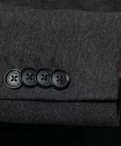 Pierre Cardin Anzug 62211+72137/810/75281/2100 Slim Fit, Jersey halbgefüttert, Anthrazit meliert, Anthrazit -Anzüge & Westen Geschäft 316262 norm4