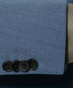 BOSS Anzug Jeckson/Lenon 50412308+50412309/450 Anzug Jeckson-Lenon, Regular Fit, Schurwolle, Blau meliert, Jeansblau -Anzüge & Westen Geschäft 316292 norm4