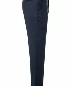 BOSS Hose Genius 50408837/480 Slim Fit, Schurwolle REDA, Dunkelblau, Blau -Anzüge & Westen Geschäft 316311 norm3