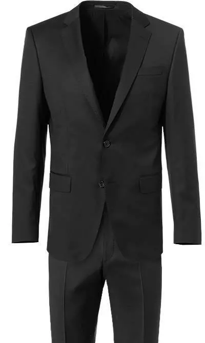 BOSS Anzug Jeckson/Genius 50409253+50408837/001 Anzug Jeckson-Genius, Regular Fit, Schurwolle REDA, Schwarz 4 BOSS Anzug Jeckson/Genius 50409253+50408837/001 Anzug Jeckson-Genius, Regular Fit, Schurwolle REDA, Schwarz – Bild 2