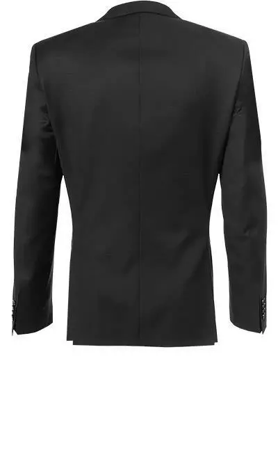 BOSS Anzug Jeckson/Genius 50409253+50408837/001 Anzug Jeckson-Genius, Regular Fit, Schurwolle REDA, Schwarz 5 BOSS Anzug Jeckson/Genius 50409253+50408837/001 Anzug Jeckson-Genius, Regular Fit, Schurwolle REDA, Schwarz – Bild 3