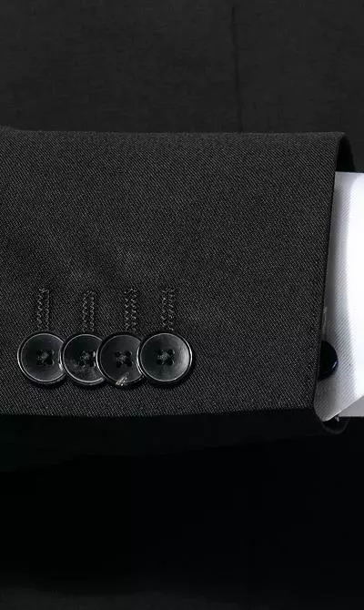 BOSS Anzug Jeckson/Genius 50409253+50408837/001 Anzug Jeckson-Genius, Regular Fit, Schurwolle REDA, Schwarz 6 BOSS Anzug Jeckson/Genius 50409253+50408837/001 Anzug Jeckson-Genius, Regular Fit, Schurwolle REDA, Schwarz – Bild 4