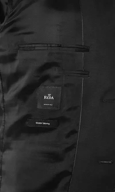 BOSS Anzug Jeckson/Genius 50409253+50408837/001 Anzug Jeckson-Genius, Regular Fit, Schurwolle REDA, Schwarz 8 BOSS Anzug Jeckson/Genius 50409253+50408837/001 Anzug Jeckson-Genius, Regular Fit, Schurwolle REDA, Schwarz – Bild 6